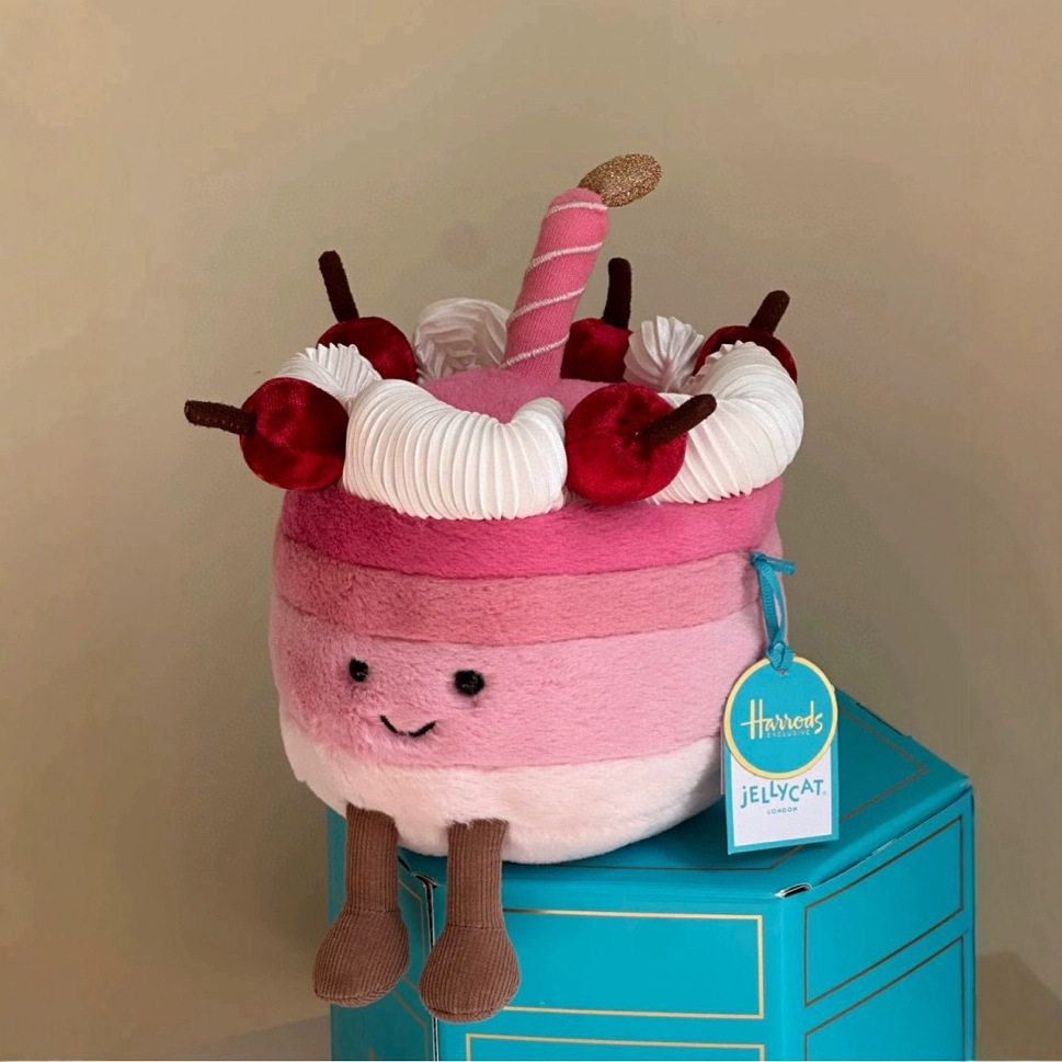 趣味樱桃蛋糕玩偶可爱毛绒玩具礼物送礼女生节日礼物,玩具/童车/益智/积木/模型,毛绒/玩偶/公仔/布艺类玩具,淘宝优惠券,粉丝福利购,淘宝优惠卷