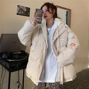加拿大特级大鹅绒羽绒服冬季加厚棉服宽松外套2024新款面包服反季