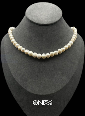 ONEPART月影骑士巴洛克珍珠项链