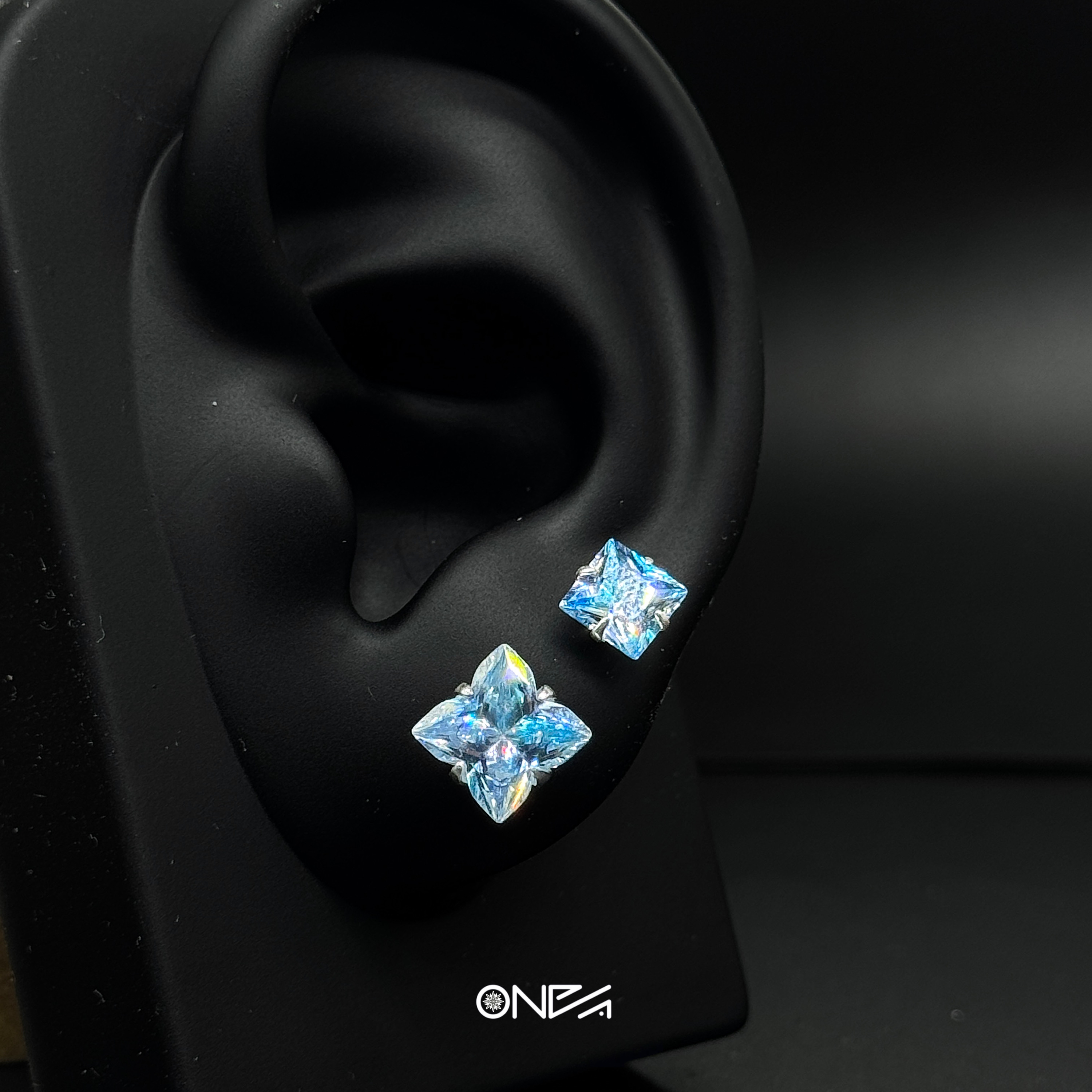 ONEPART四叶草男女同款耳饰