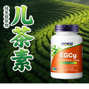 儿茶素EGCg表没食子儿茶素没食子酸酯脱咖啡因绿茶提取物胶囊进口