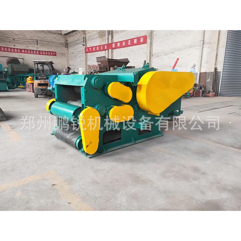 竹子破碎鼓式削片机 输送上料木材竹木打片机 出片大小自由可调