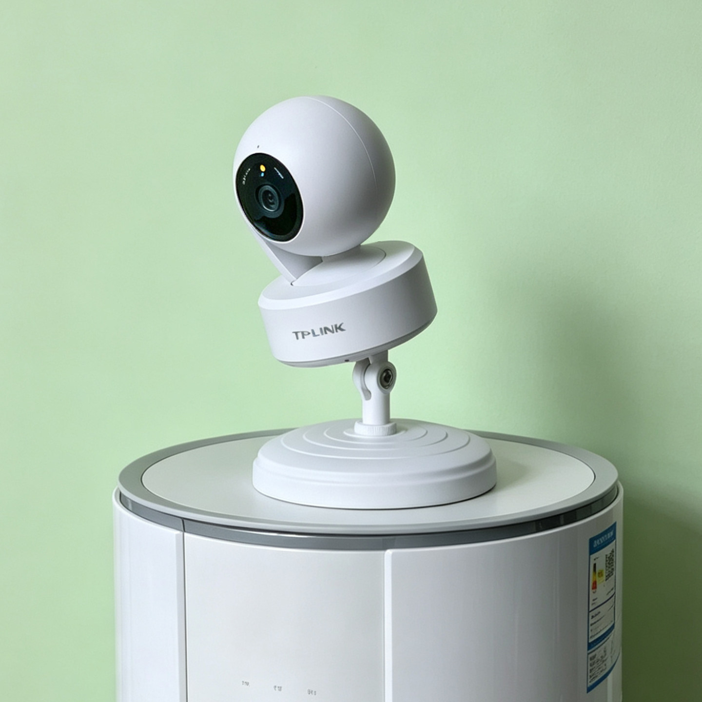 监控摄像头支架俯视改善盲区空调书柜家用小米萤石桌面圆盘支撑架