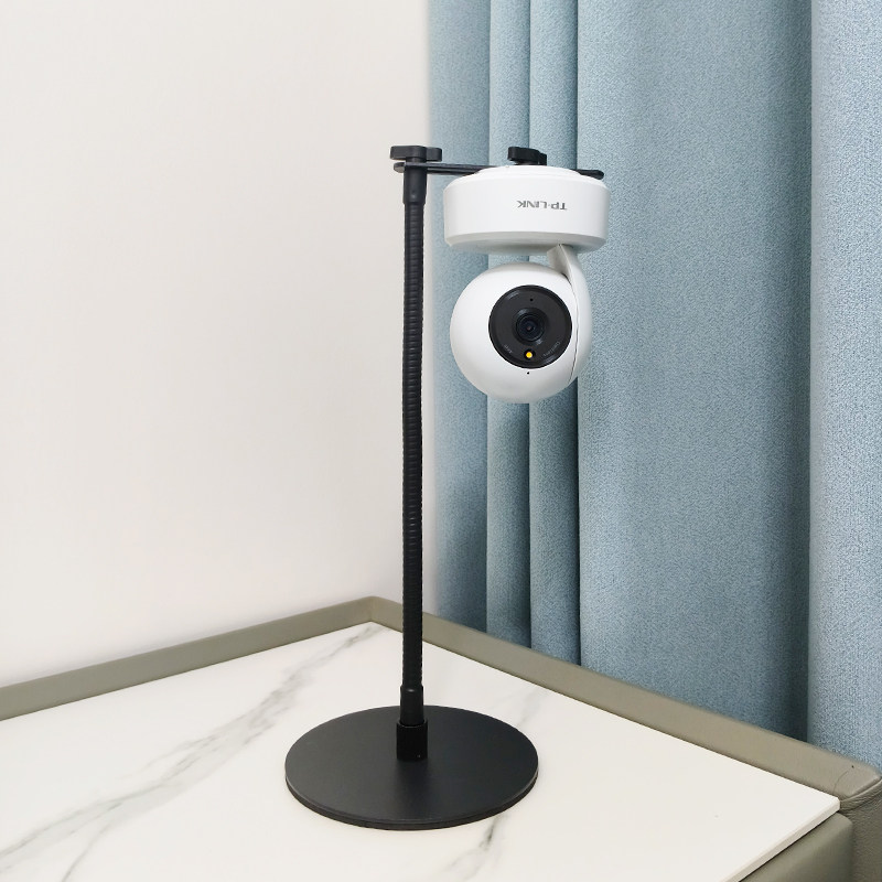 监控摄像头吊装支架免打孔摄像机桌面通用倒装小米萤石TPLINK适用