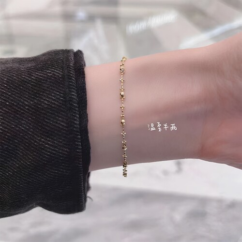 仙女蕾丝项链无钻胜有钻