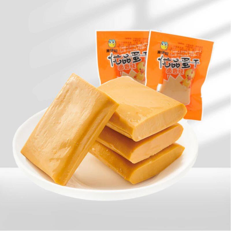 来伊份优品蛋干500g鸡蛋干豆腐干卤香味即食零食官方旗舰店来一份