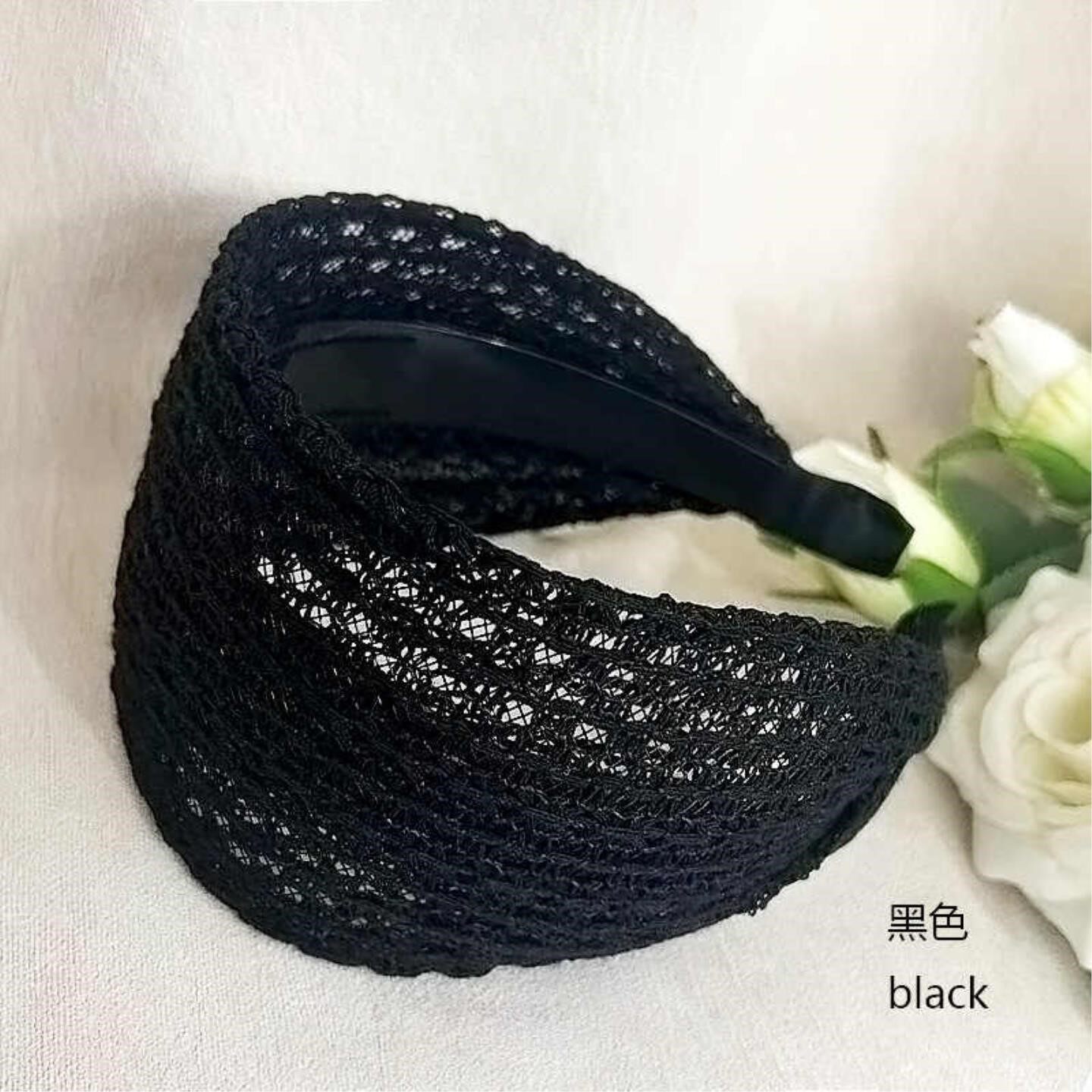 超宽边发箍女遮盖神器头箍压发洗脸防滑发卡洋气时尚遮白发带发窟