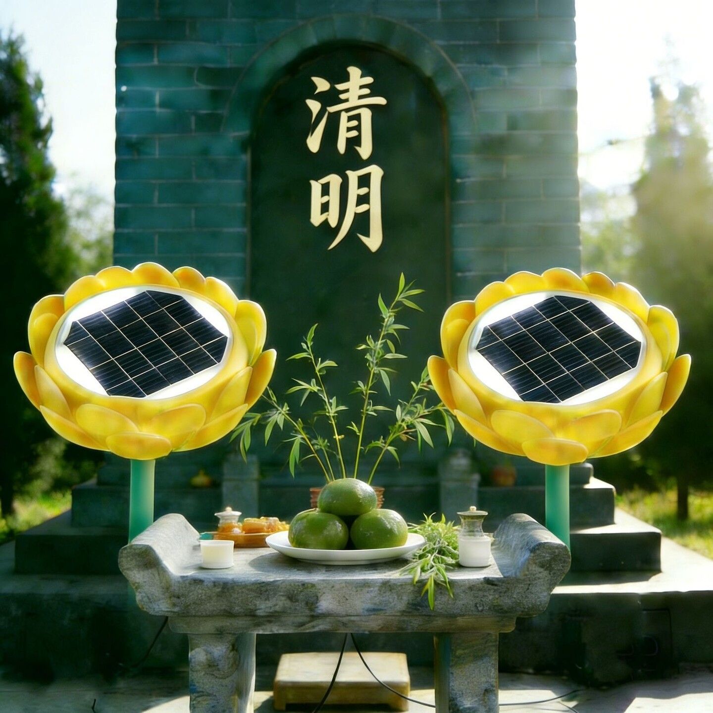 清明户外播放器防水防晒自带歌曲室外24小时循环播放大音量音乐机