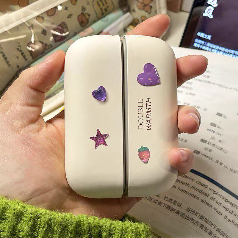 磁吸暖手宝手握式自发热分体式新型充电暖宝宝迷你随身学生专用
