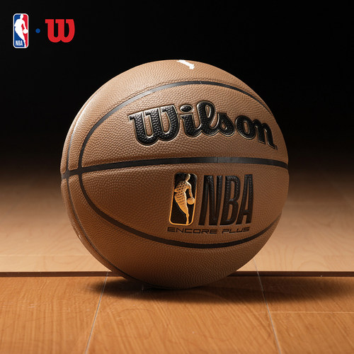 Wilson威尔胜马年特别版ENCORE PLUS防尘皮革室外成人比赛7号篮球