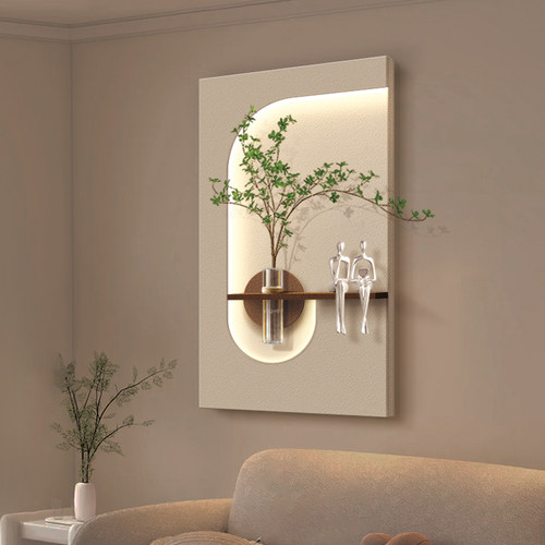 可以水养植物玄关客厅奶油风