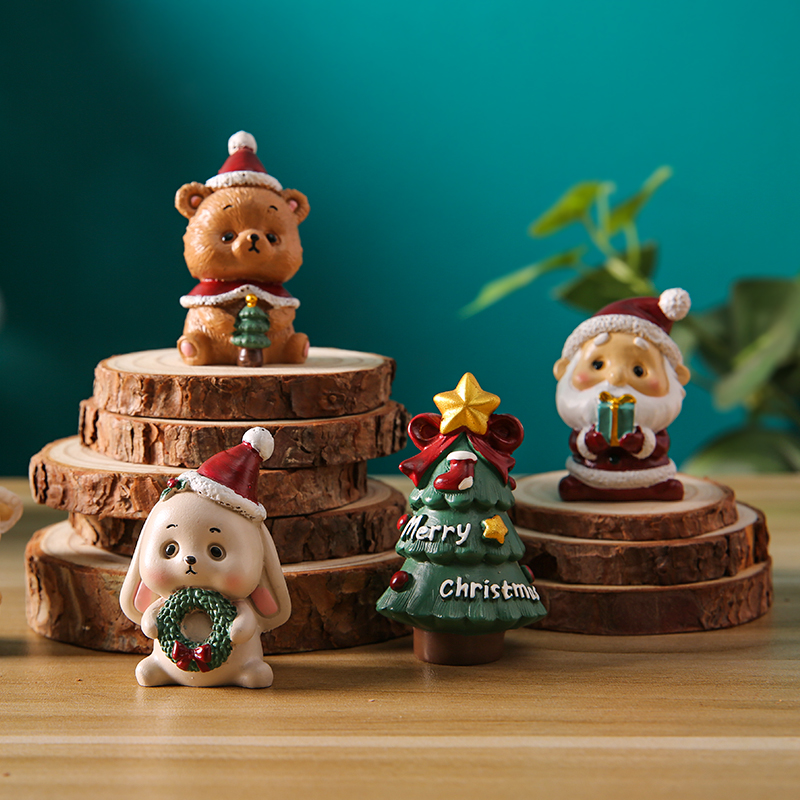 圣诞节儿童礼物圣诞树小摆件