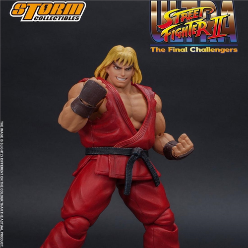 Storm Toys ST 1/12 街头霸王2 街霸2 肯 红柔 红人  手办