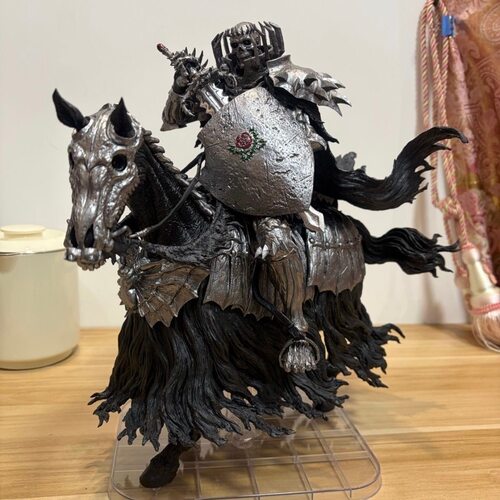 修复版现货阿卡姆厂ko634剑风传奇可动骷髅骑士手办超可动骷髅马