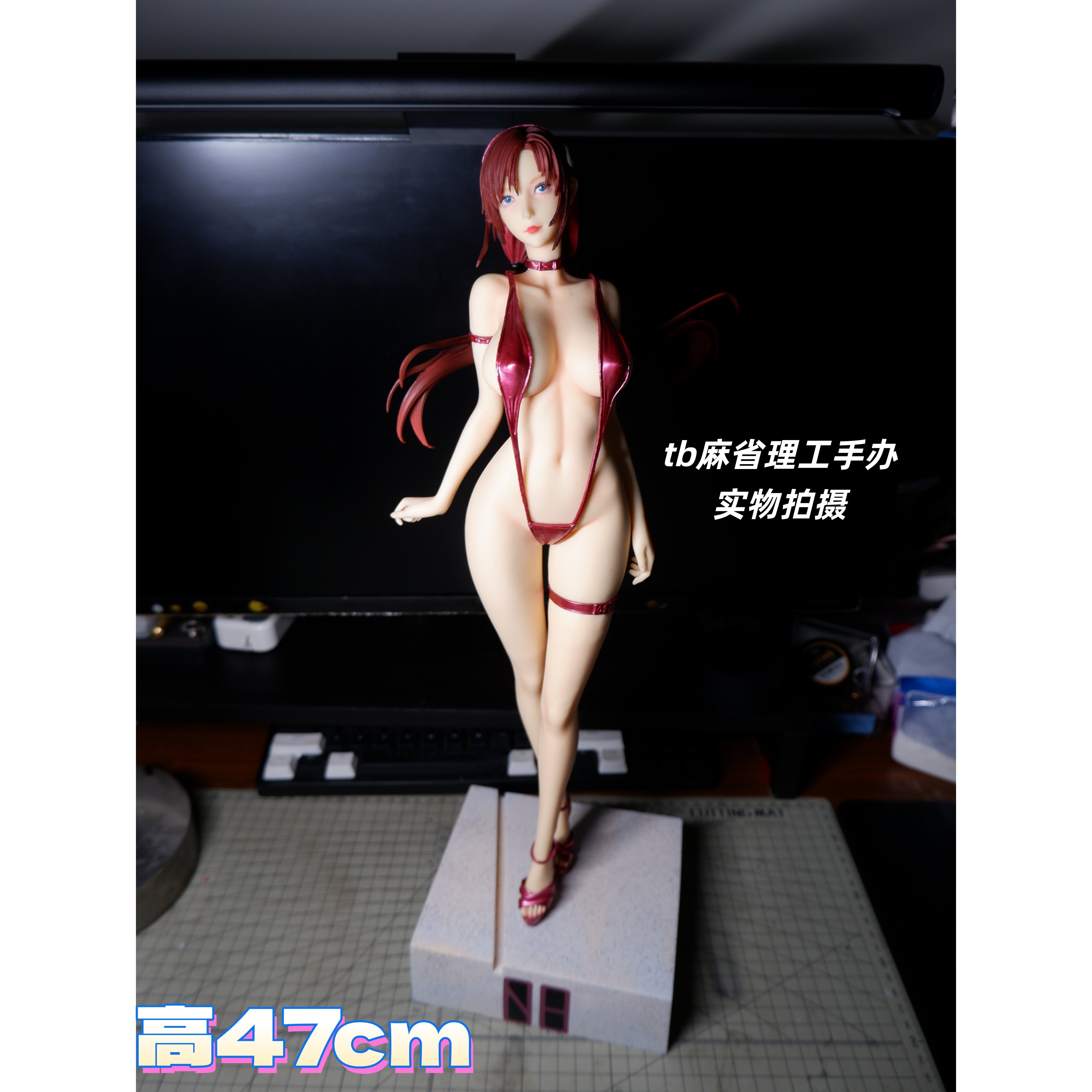 现货 FA真希波 泳装版 新世纪福战士音 1/4动漫美少女雕像手办