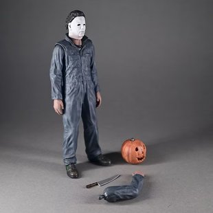 可动人偶手办模型摆件 8寸月光光心慌慌 迈克尔麦尔斯手臂可摆动