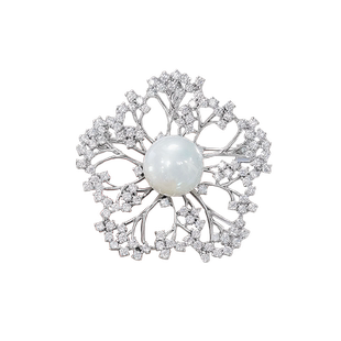 胸针女款西装高档女精致胸花毛呢大衣围巾别针大牌圆形金色配饰