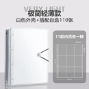 A4卡册活页内页九宫格双面三寸四寸异形小卡追星收纳册9宫格四格单格照片收集册相册簿照片谷子物料专辑卡片