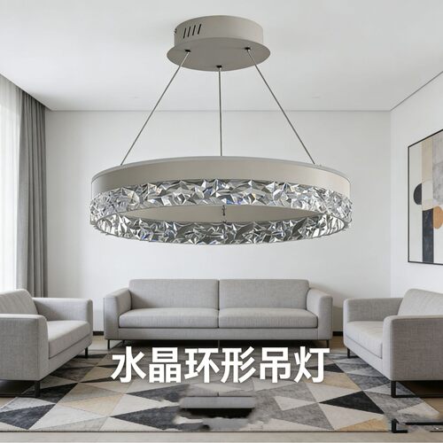 简约现代轻奢led客厅灯创意个性餐厅吊灯家用主卧室房间灯具
