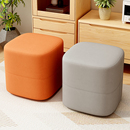 小凳子家用矮凳高级感猫抓皮小板凳结实耐用凳子换鞋 凳客厅沙发凳