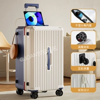 Белый и синий [амортизаторный тормоз + подстаканник + боковой крючок + порт USB]