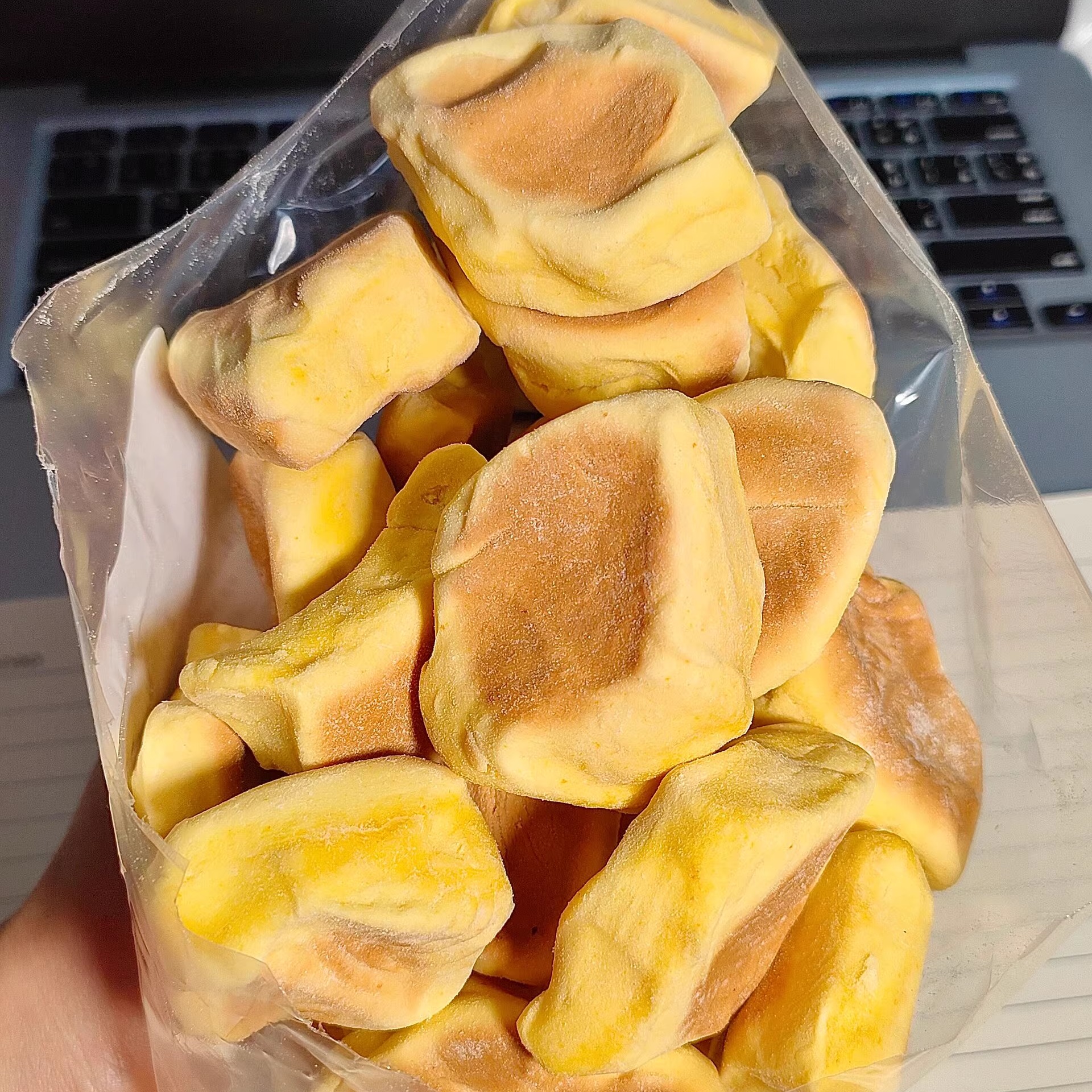 南瓜巧饼山东特产忆香阁巧饼巧果饽花小火烧饼手工面食馒头饼早餐