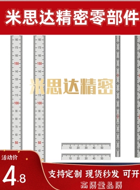 刻度尺MEPLH/MEPLSH/MEPL/MEPLS/MEPRH/MEPRSH-100 200 300 600