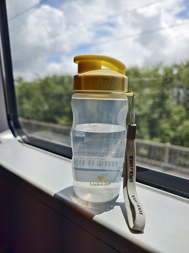 乐扣LOCK运动水杯水壶塑料便携杯咖啡杯diy神器pp5材质350ml