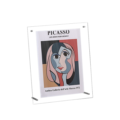 相框摆台亚克力ins双面透明