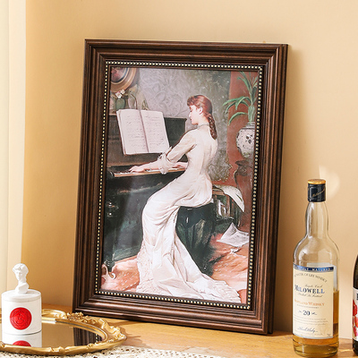 美式大画框美式复古框架相框