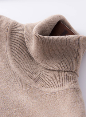 2021 autumn and winter cashmere turtleneck sweater women's h