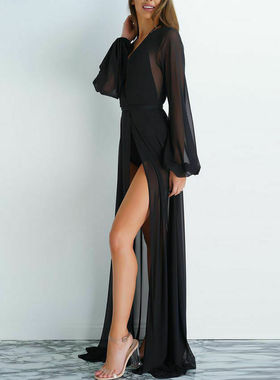 2020 Pareo Beach Cover Up Women Beach Dress Solid Bikini Cov