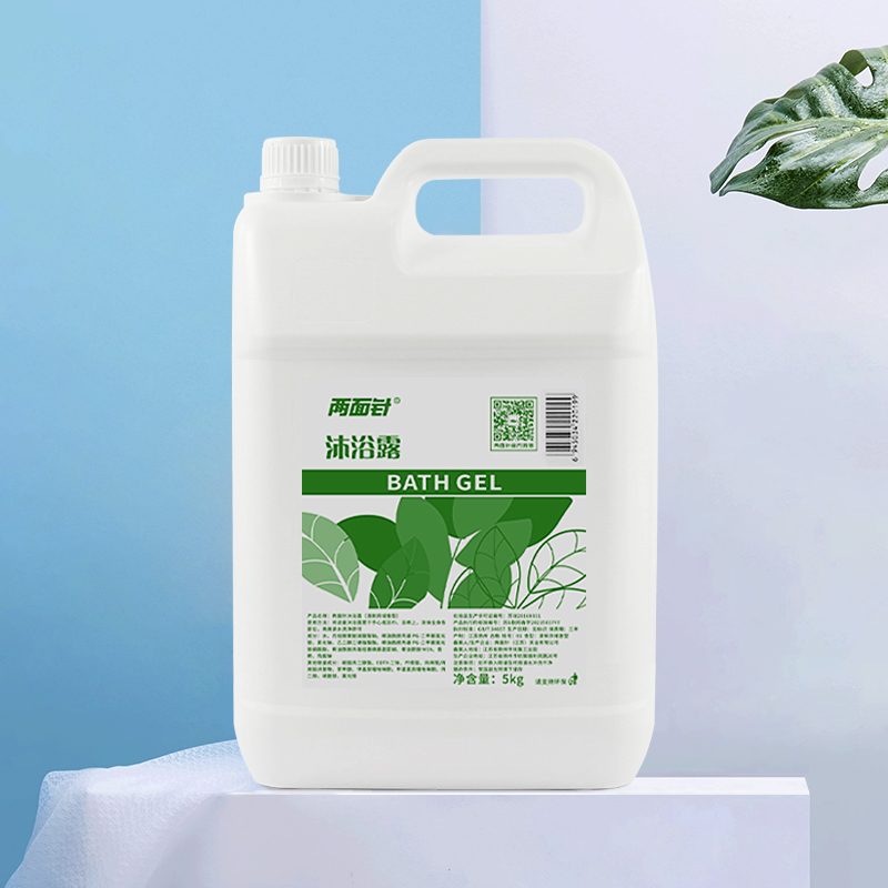 两面针洗发水酒店民宿宾馆用大桶5kg商用大容量沐浴露