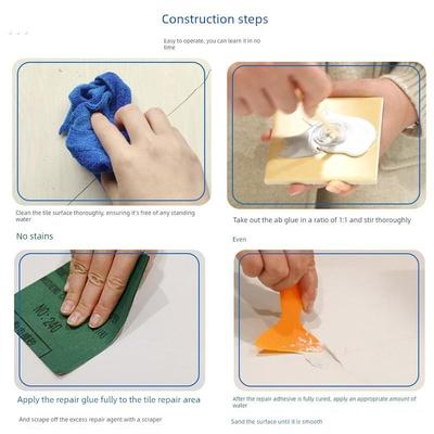 瓷砖破损遮丑厕所卫生间地面厨房地贴脱落贴画装饰贴纸神器补洞贴