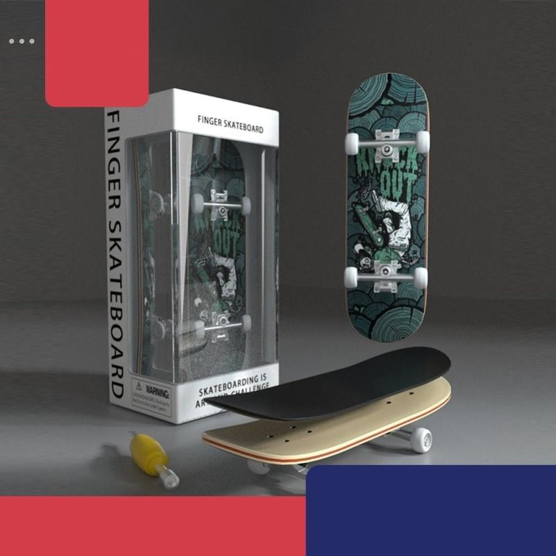 手指滑板专业版轴承轮五层枫木新手入门迷你指尖滑板摆件解压玩具