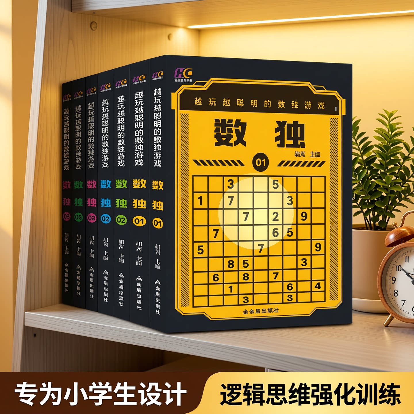 数独游戏儿童九宫格入门阶梯训练册小学生益智力开发逻辑思维强化