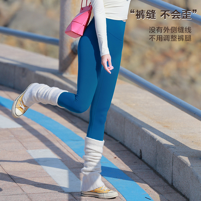 健身裤女普拉提无中缝瑜伽服2025新款春夏高腰提臀运动健身裤外穿