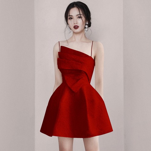 小众风平时可穿生日宴会敬酒服