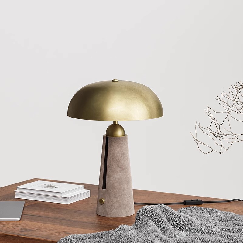 主卧室床头蘑菇艺术台灯