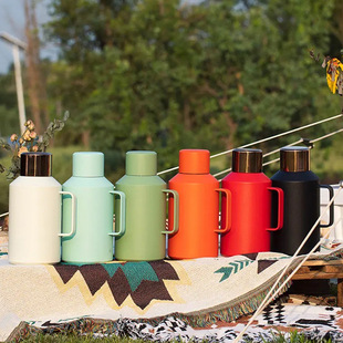 小钢炮焖茶壶家用保温壶316不锈钢热水壶老白茶闷泡壶 企业伴手