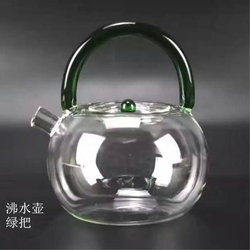 沸水壶高硼硅玻璃茶壶电陶炉煮茶壶 直火加热可做logo