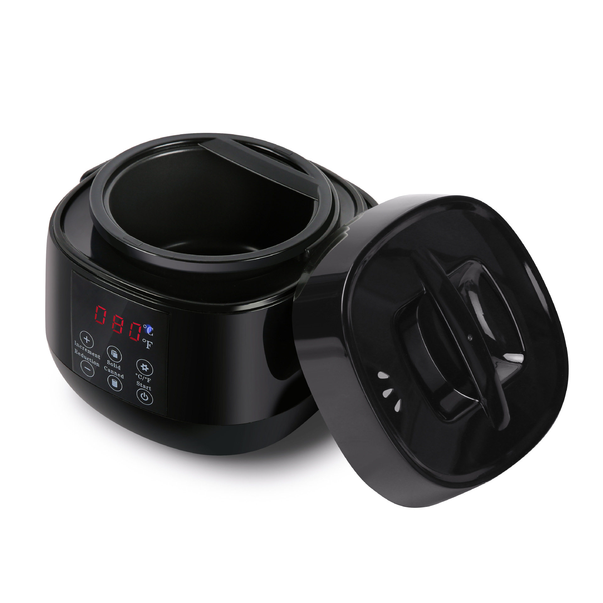 跨境脱毛蜡豆机硅胶碗多功能智能蜜蜡豆美容加热无痛脱毛蜡疗机