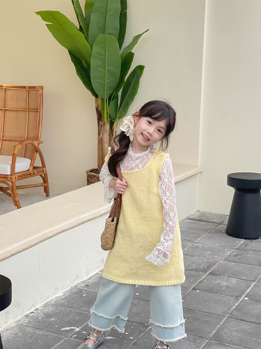 NONOCHILD针织韩系春夏连衣裙