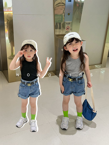 夏季2022新款女童韩版百背心