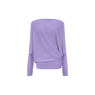 明星同款 TU女装红色羊毛针织衫26春新款斜肩型毛衣新年穿搭上衣