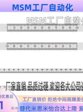 BLP01/02/07/09/11/13/15/17-L20~599/1标尺 刻度横向型
