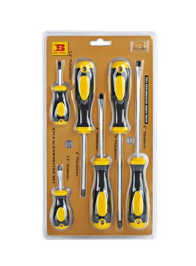 工具 6件套螺丝批组套 螺丝刀套装BS518906