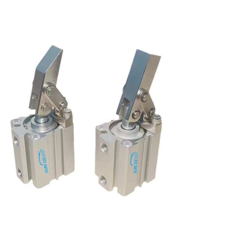 源头小型ALC25气动杠杆气缸JGL32夹紧摆臂压紧空压夹具下压气缸