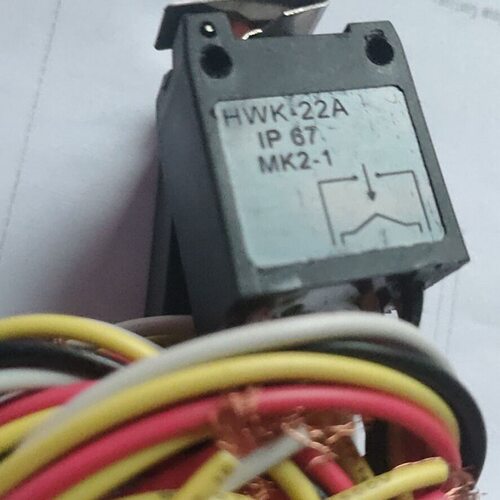 电动阀门行程限位微动开关HWK-22A IP67 MK2-1 MK--1密封开关