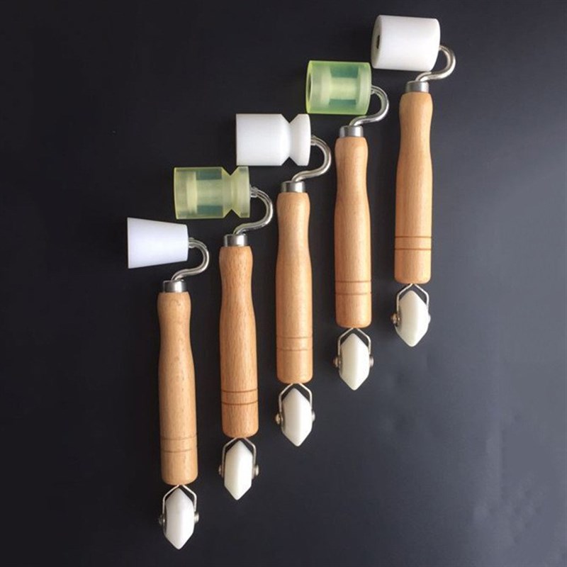 接缝实滚筒双头组合接缝压轮壁纸带轴承工具墙纸施工